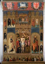 Polyptych Křest Krista