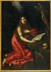 Svatá Marie Magdaléna kajícnice (malba na plátně)