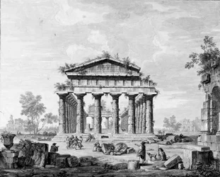 Chrám Juno v Paestum