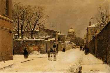 Ulice poblíž Les Invalides, Paříž