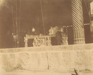 [Palác Golestán, Teherán, Írán] Takht-i Marmor, 40.–60. léta 19. století.