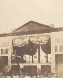 [Sál Pávového trůnu, Teherán], 1858.