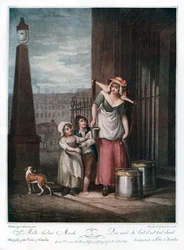 Mléko pod služkami, 1793.