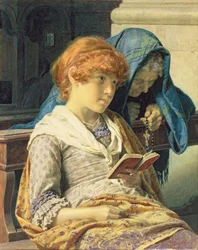 V kostele, 1883