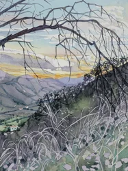 Údolí Sunset Mountain