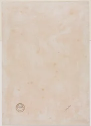 Několik liniových hranic verso, střední 1500s.