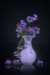 Elegantní květinový odraz