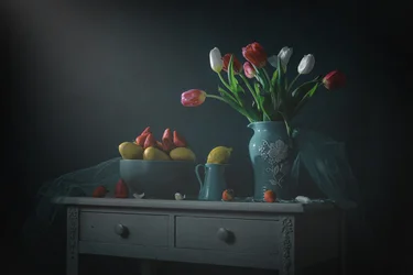 Náladové tulipány a citrony