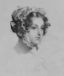 Žena s čepicí, 1820.