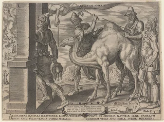 Bohatý muž a chudý Lazar. 1563