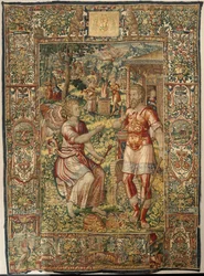 Příběh Gideona, konec 16. století (hedvábí a vlna)