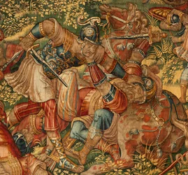 Příběh Gideona, konec 16. století (hedvábí a vlna)