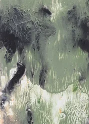 Abstrakt v odstínu Fluid Green