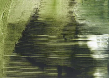 Abstrakt v odstínu Fluid Green