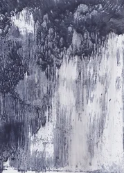 Indigo – tekoucí abstrakce