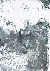 Zimní nálada – abstrakce