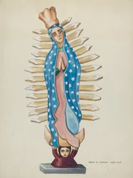 Guadalupe Wood Holy or Bulk, c. 1937.