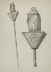Penitente Processional Lucerna, c. 1937.