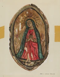 Oltářní obraz - Santa Maria, c. 1939.