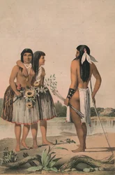 Yumas, c1850.