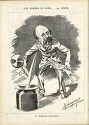 Ilustrace Manuel Luque (1854-1919) v La Caricature (1880)