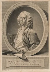 Hyacinthe Collin de Vermont, 1693-1761, malíř a člen akademie