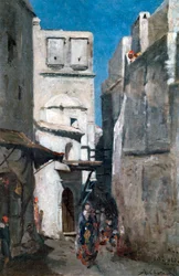 Ulice v Alžíru, c1864-1892
