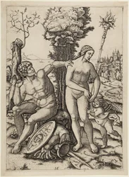 Mars, Venuše a Amor