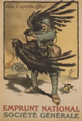 Reklamní plakát Société Générale „Národní půjčka“