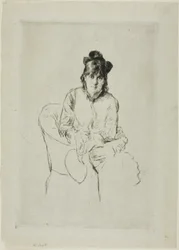 Portrét Berthe Morisot