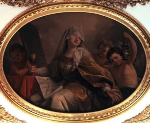 Faith, cca 1777 (olej na plátně)