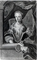 Laura Maria Caterina Bassi, vyryl Johann Jakob Haid