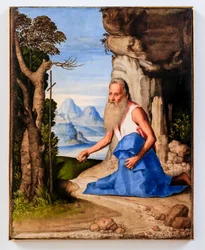 Svatý Jeroným, asi 1470 (olej na dřevě)