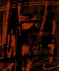 Diary of Madman_143, 2024 (digitální malba)