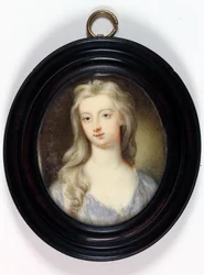 Lady Catherine (Katherine) Hyde, vévodkyně z Queensberry (smalt)