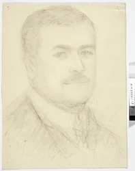 Portrét muže, busta