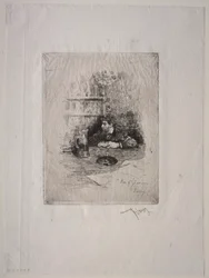 Portrét Zamacois.