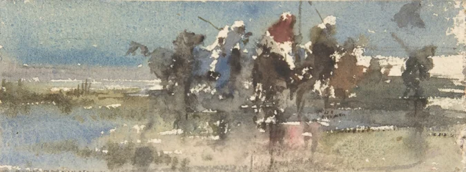 Maurové na koních, kolem 1854-74.