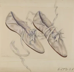 Vycházkové pantofle, c. 1936.