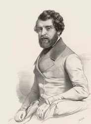 Portrét skladatele Federica Ricciho 1809-1877, 1844.