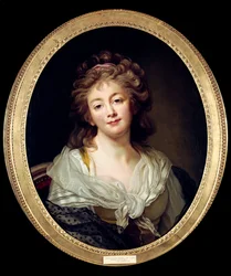 Autoportrét. Obraz Marie Genevieve Bouliard (1772-1819)