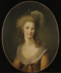 Portrét Marie-Thérèse-Louise de Savoie-Carignan, princezny z Lamballe, 1779