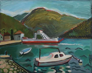 Lodě v Mountain Harbor