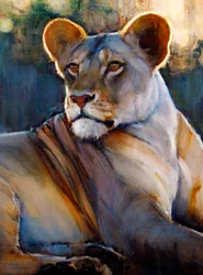 Chyulu Dawn (detail), 2021