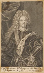 Constantinus Vladislaus Sobieski, třetí syn Jana III., krále polského [Konstanty Władysław Sobieski]