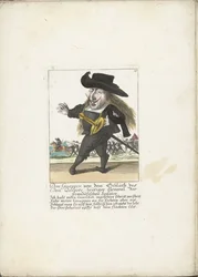 Španělský dwerg Don Guappos, asi 1710 Don Guappos, z krve Dona Quijota, dnešního generála francouzských Španělů (titul na předmětu) Il Callotto resurcitato aneb nově zařízený malý kabinet (název série)