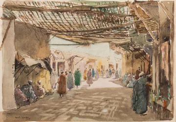 Souk ve Fezu