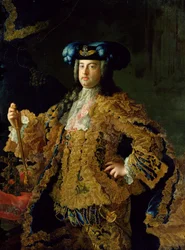 František I. (1708-65) císař Svaté říše římské a manžel císařovny Marie Terezie Rakouské (1717-80),