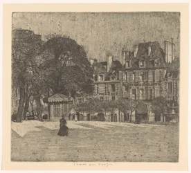 Place des Vosges v Paříži