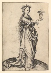 Třetí moudrá panna, ca. 1435-1491.